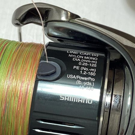 SHIMANO シマノ 043917 釣り用品 リール スピニングリール 22ステラ C3000MHG 程度B ハンドルノブ夢屋/リールスタンド付