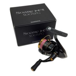 SHIMANO シマノ 044952 釣り用品 リール スピニングリール 21ソアレXR 500SPG キズ有 程度AB Bランク
