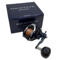 SHIMANO シマノ 03743 釣り用品 リール ベイトリール 17グラップラー 300HG キズ有 程度B 箱付 Bランク