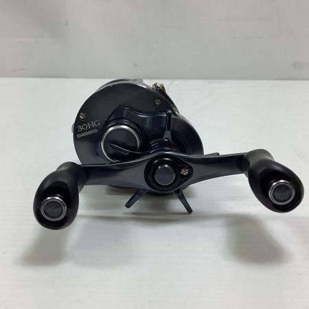 SHIMANO シマノ 046734 釣り用品 リール ベイトリール 24カルカッタコンクエスト シャローエディション30HG キズ有 程度B 替えスプール付き