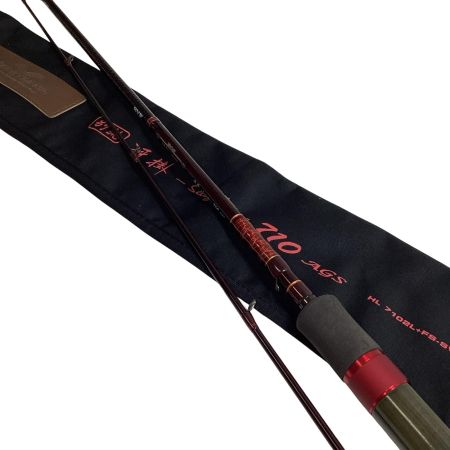 DAIWA ダイワ 01404722 釣り用品 ロッド バスロッド ハートランド HL7102L-FS-SV AGS18 別誂 冴掛 710AGS 程度B 竿袋