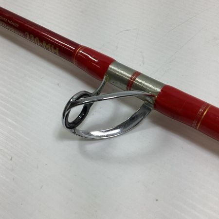 Miya Epoch 230-MH 釣り用品 ロッド 船竿 パワーファイター レッドドラゴン キズ有 程度B グリップ非純正