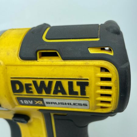 DEWALT インパクトドライバ DCF887 イエロー 充電器・充電池1個・ケース付