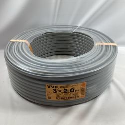 富士電線工業 VVFケーブル 3芯×2.0mm×100m 2025年2月製造 Sランク