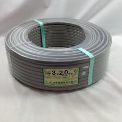 弥栄電線 VVFケーブル 3芯 2.0ｍｍ×100ｍ 2024年11月製造 Sランク