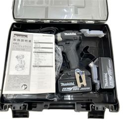 MAKITA マキタ インパクトドライバ コードレス式 18v 充電器・充電池2個・ケース付 TD173DRGXB ブラック Sランク