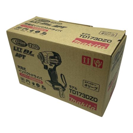 MAKITA マキタ インパクトドライバ　 TD173DZO オリーブ 18v 本体のみ