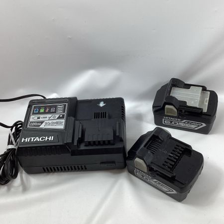 HITACHI 日立 インパクトドライバ WH18DDL2 ブラック 充電器・充電池2個・ケース付 