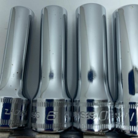 Snap-on スナップオン ディープソケットセット  SFSM8-19 12本セット ソケットホルダー付き