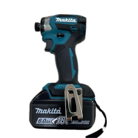 MAKITA マキタ インパクトドライバ コードレス式 18v 充電器・充電池2個・ケース付 TD173DRGX ブルー