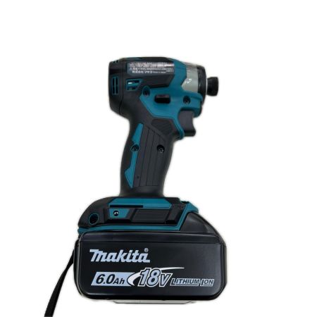 MAKITA マキタ インパクトドライバ コードレス式 18v 充電器・充電池2個・ケース付 TD173DRGX ブルー