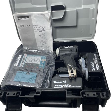 MAKITA マキタ インパクトドライバー TD171DRGX 充電器・充電池2個・ケース付 18v