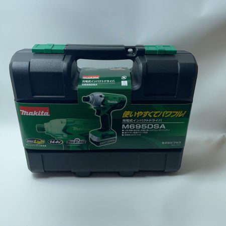 MAKITA マキタ インパクトドライバ  M695DSA 充電器・充電池1個・ケース付 14.4v 2.0Ah