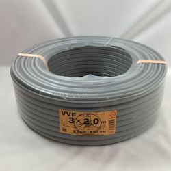 富士電線工業(FUJI ELECTRIC WIRE) VVFケーブル 3芯×2.0ｍｍ×100ｍ 2025年4月製造 Sランク