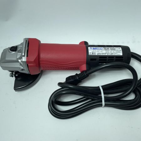 富士製砥 ディスクグラインダー HDR-1000 レッド 100ｍｍ