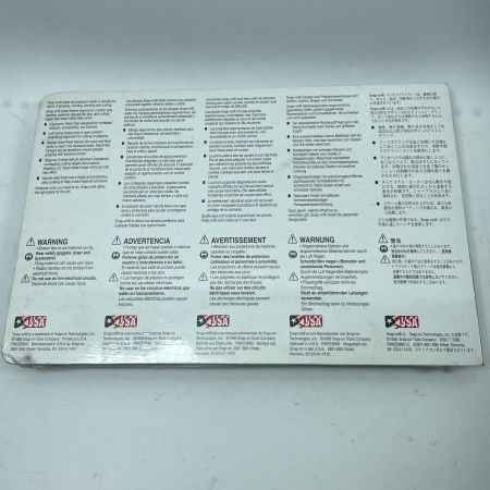 Snap-on スナップオン ペンチ/カッター2組セット 102SHEP