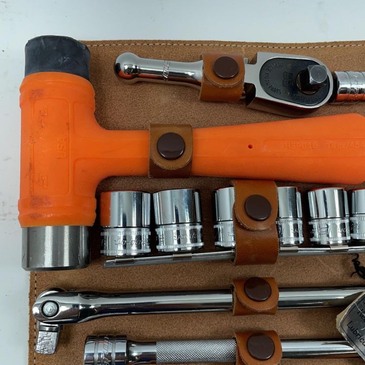 スナップオン 革製 工具入れ 現品のみ スナップオン Snap-onレザーツールケース工具入れブリーフ