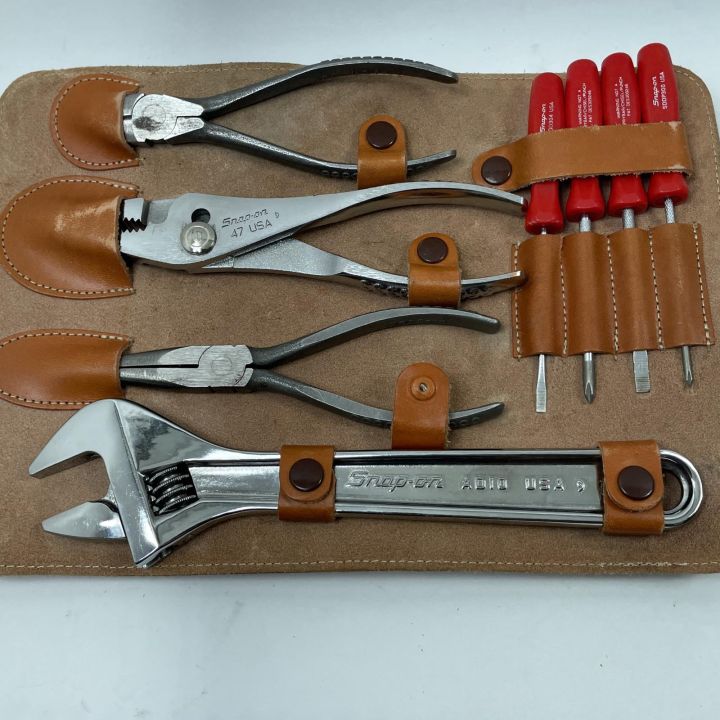 Snap-on スナップオン ツールセット レザーケース ツールセット - 中古
