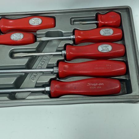 Snap-on スナップオン ドライバーセット PAK434311 レッド 70周年