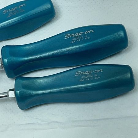 Snap-on スナップオン ドライバーセット  スカイブルー  スカイブルーSDDP63IR/SDDP62IR/SDDP42IR/SDDP31IR/SDDP22IR 5本セット