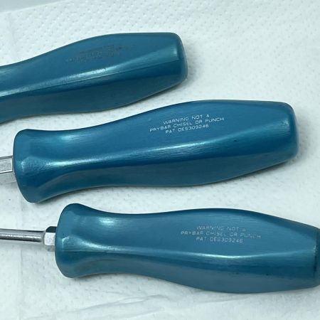 Snap-on スナップオン ドライバーセット  スカイブルー  スカイブルーSDDP63IR/SDDP62IR/SDDP42IR/SDDP31IR/SDDP22IR 5本セット