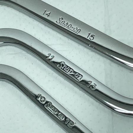 Snap-on スナップオン S字 メガネレンチ PAK430091 5本セット SBXM1012/SBXM1113/SBXM1415/SBXM1618/SBXM1719