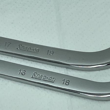 Snap-on スナップオン S字 メガネレンチ PAK430091 5本セット SBXM1012/SBXM1113/SBXM1415/SBXM1618/SBXM1719