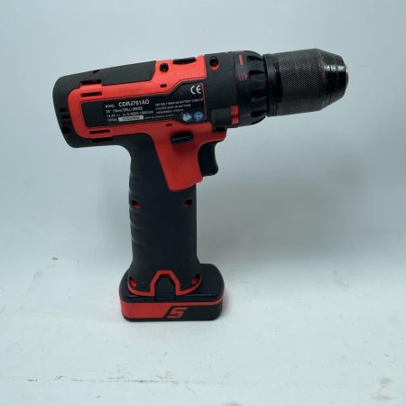 Snap-on スナップオン ドライバドリル CDRJ761AO 充電器・充電池2個・ケース付 コードレス式 14.4v 2.0Ah 