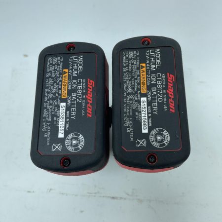 Snap-on スナップオン ドライバドリル CDRJ761AO 充電器・充電池2個・ケース付 コードレス式 14.4v 2.0Ah 