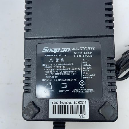 Snap-on スナップオン ドライバドリル CDRJ761AO 充電器・充電池2個・ケース付 コードレス式 14.4v 2.0Ah 