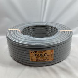 富士電線工業 VVFケーブル 3芯×2.0ｍｍ×100ｍ 2025年4月製造 Sランク