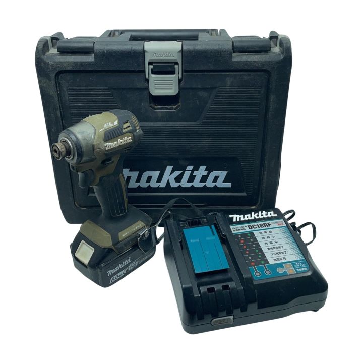 MAKITA マキタ インパクトドライバ TD173D オリーブ 充電器・充電池1個  