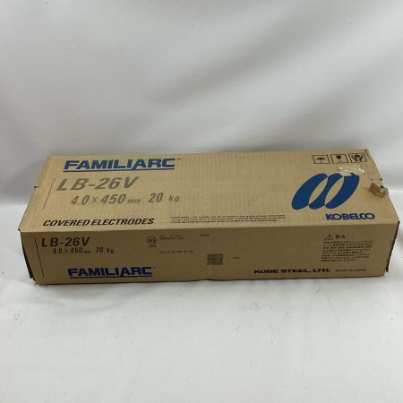 KOBELCO 溶接棒 LB-26V 4.0×450ｍｍ 20kg