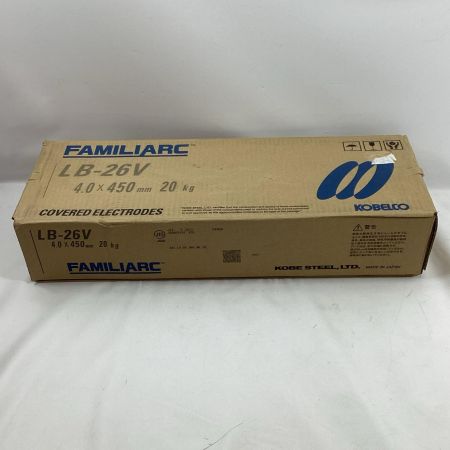 KOBELCO 溶接棒 LB-26V 4.0×450ｍｍ 20kg