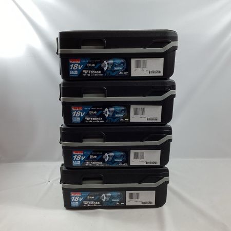 MAKITA マキタ インパクトドライバ TD173DRGX ブルー 充電器・充電池2個・ケース付 18v 6.0Ah 4個セット
