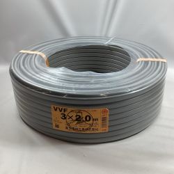 富士電線工業 VVFケーブル 3芯×2.0mm×100m 2025年4月製造 Sランク