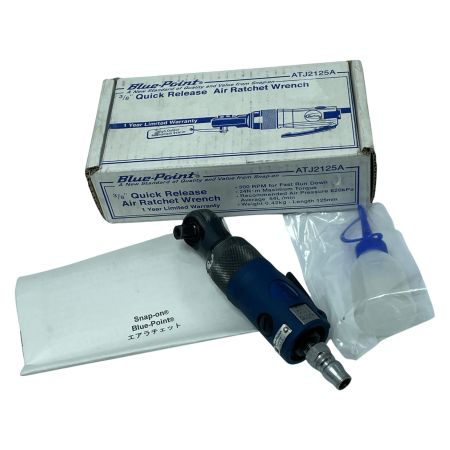 Blue Point エアツール エアラチェット ATJ2125A ブルー  差込角 3/8 9.5mm