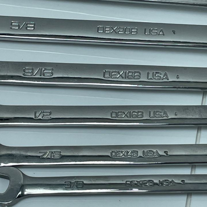 スナップオン コンビネーションレンチ12本セット【船橋馬込店】【店頭