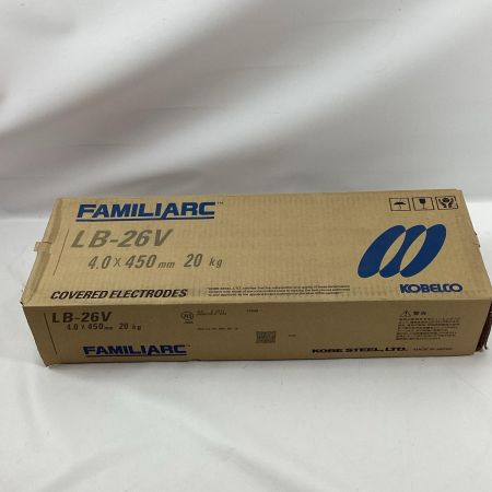 KOBELCO 溶接棒 LB-26V 4.0×450ｍｍ 20kg