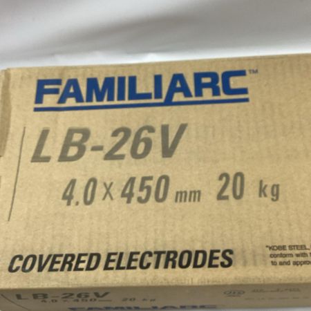 KOBELCO 溶接棒 LB-26V 4.0×450ｍｍ 20kg