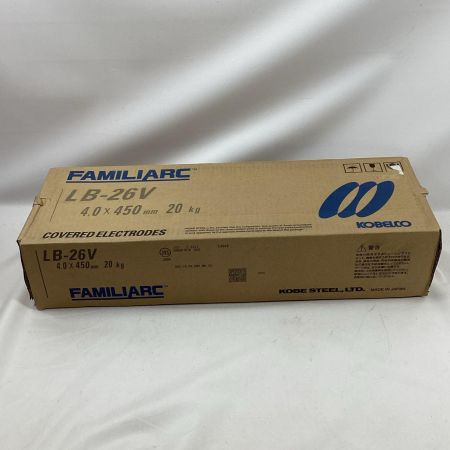 KOBELCO 溶接棒 LB-26V 4.0×450ｍｍ 20kg