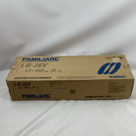 KOBELCO 溶接棒 LB-26V 4.0×450ｍｍ 20kg