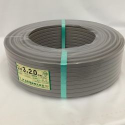 弥栄電線 VVFケーブル  3芯 2.0mm×100m 2025年2月製造 Sランク