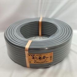 富士電線工業 VVFケーブル 3芯×2.0mm×100m 2025年2月製造 Sランク