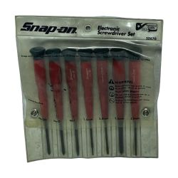 Snap-on スナップオン エレクトロニックスクリュードライバーセット SDE70 7本セット SDE230/225/220/215/SDEP21/20/20T Cランク