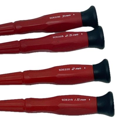 Snap-on スナップオン エレクトロニックスクリュードライバーセット SDE70 7本セット SDE230/225/220/215/SDEP21/20/20T