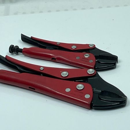 Blue Point ロッキングプライヤーセット VGP レッド  5点セット VGP12110/11210/13910/12107/11205