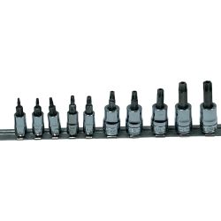Snap-on スナップオン トルクスソケット FTXR50E/45E/40E/30E/27E/TTXR25E/20E/15E/10E/8E 10個セット   Cランク