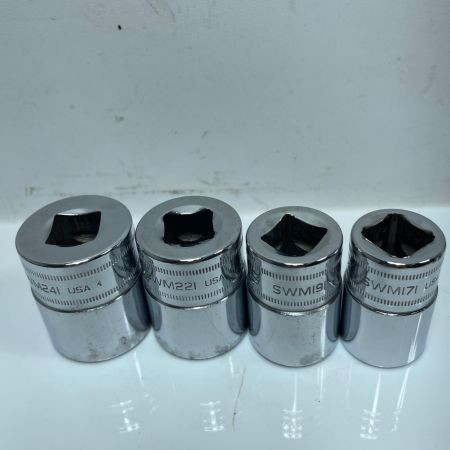 Snap-on スナップオン ソケット SWM101/121/131/141/171/191/221/241  8個セット