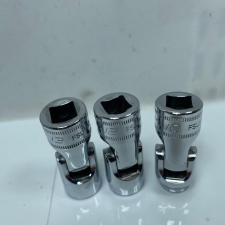 Snap-on スナップオン ユニバーサル ソケット FSUM10/12/13/14/15/17 6個セット